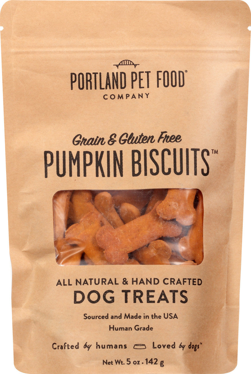 PRTPET PMPKN BSCTS TREAT ( 6 X 5 OZ )-1